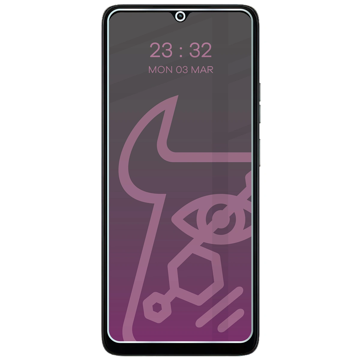 Idealne dopasowanie Bizon Smart Glass do Motorola Moto G06 4G / Motorola Moto G06 Power 4G