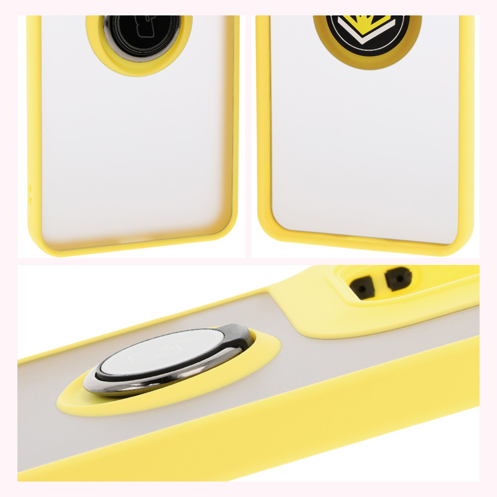 Caracteristici Bizon Case Hybrid Ring: cadru antiderapant și design mat