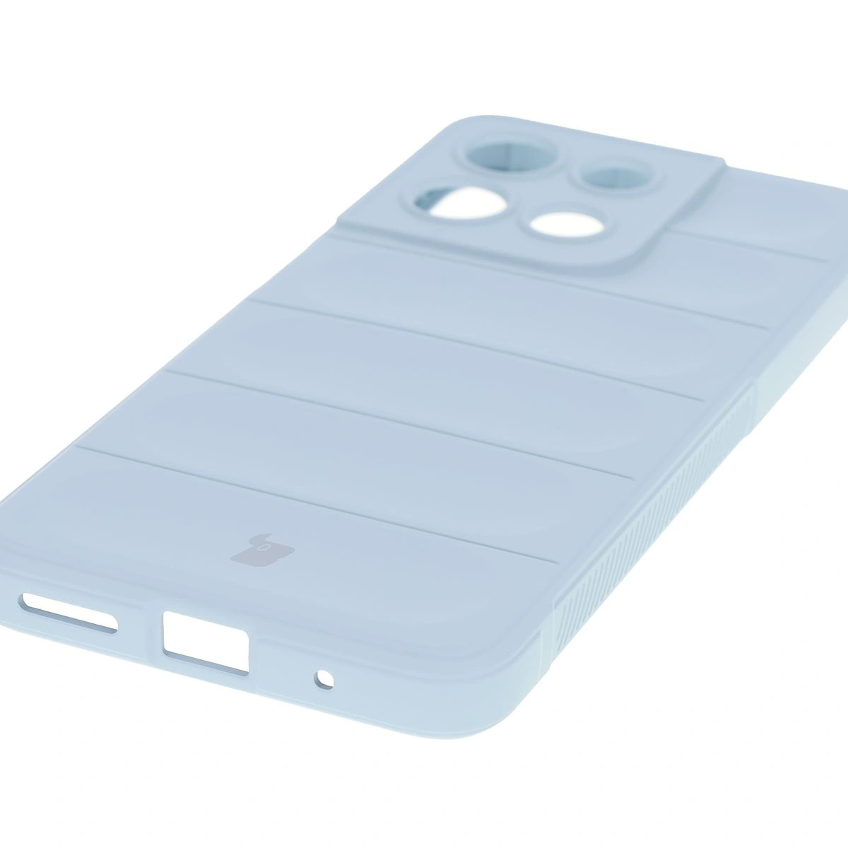 Präzise Aussparungen und Kompatibilität mit induktivem Laden in der Hülle Bizon Case Tur für Motorola Moto G15 / G15 Power