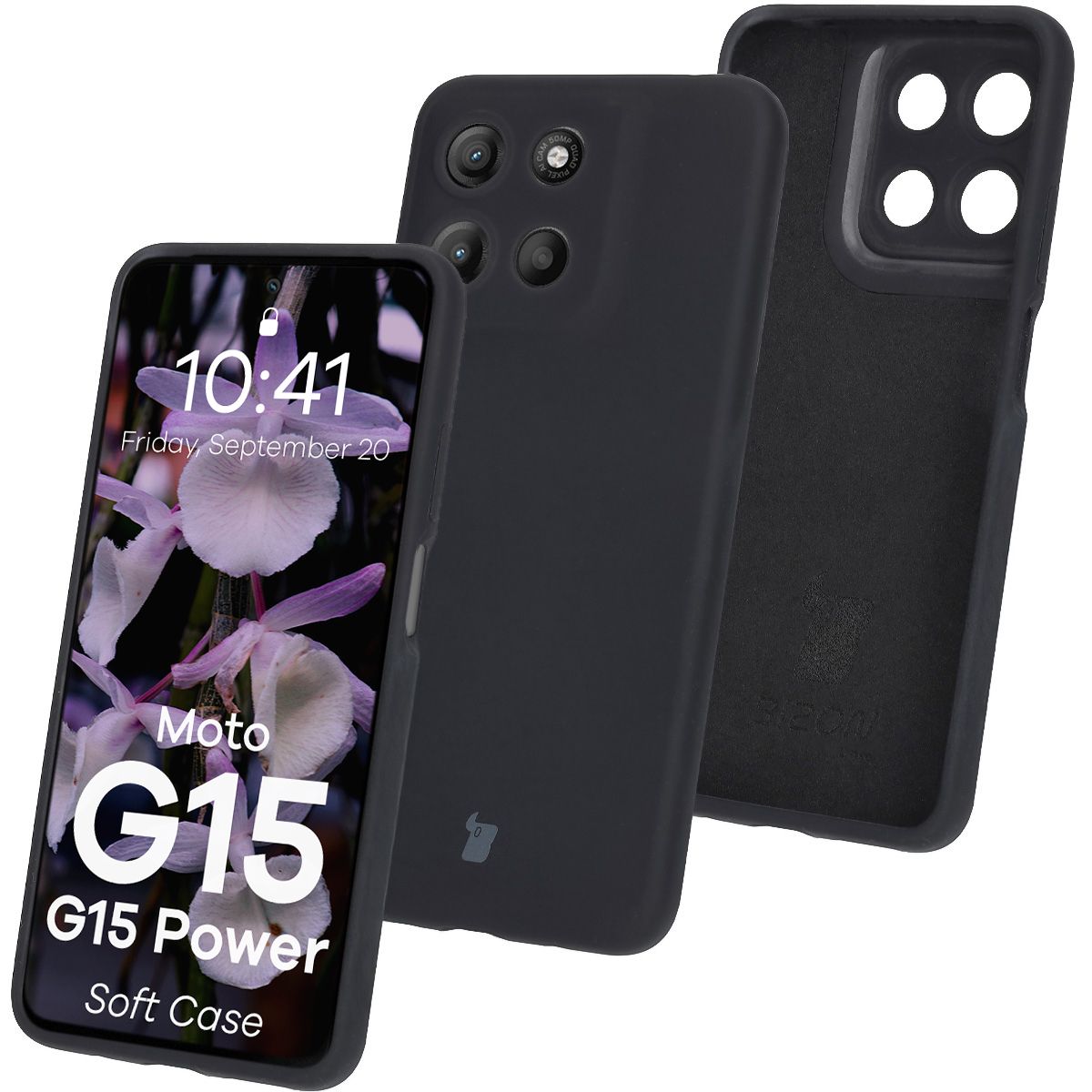 Carcasa din silicon Bizon Soft Case pentru Motorola Moto G15 / Motorola Moto G15 Power