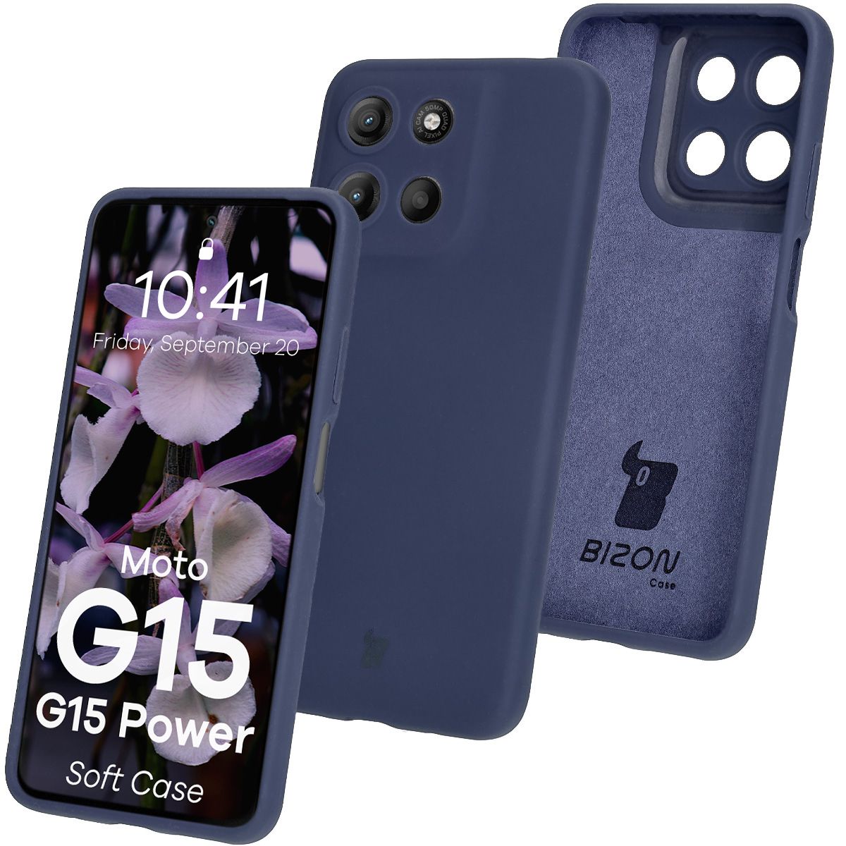 Bison Soft Case Silicone Case for Motorola Moto G15 / Motorola Moto G15 Power