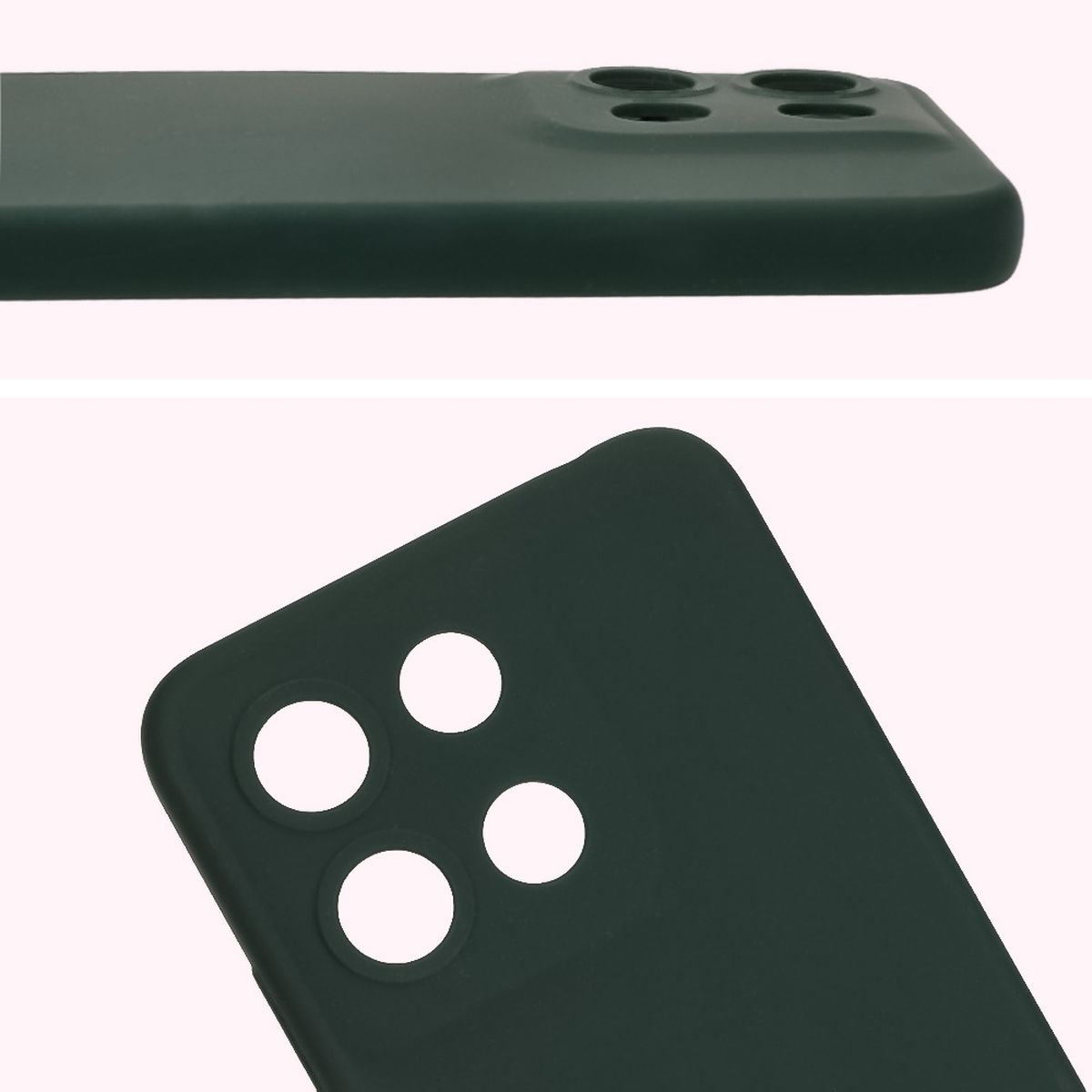 Close-up of lens cutouts in Bison Soft Case