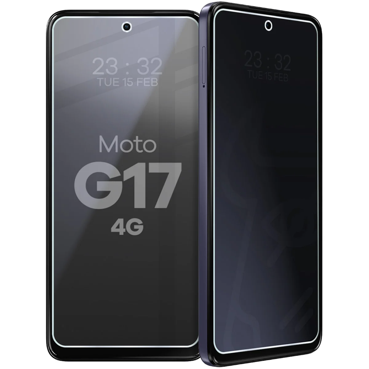 Szkło hybrydowe prywatyzujące Bizon Hybrid Shadow do Motorola Moto G17