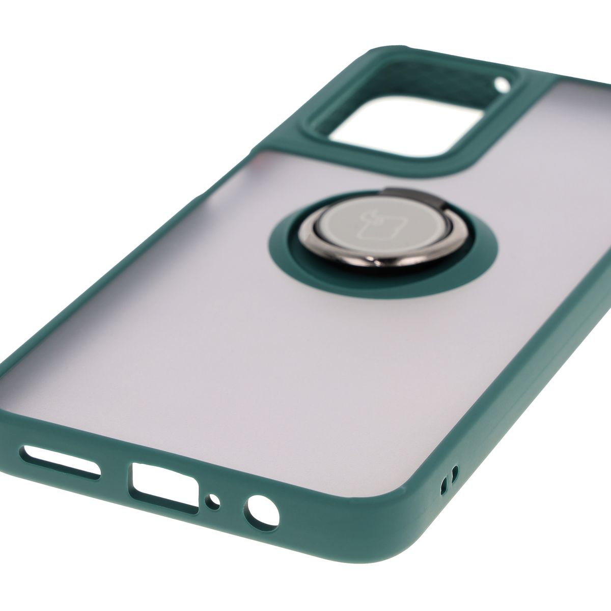 Präzise Aussparungen, integrierte Abdeckungen und Aussparung für einen Schlüsselanhänger in der Bizon Case Hybrid Ring Hülle