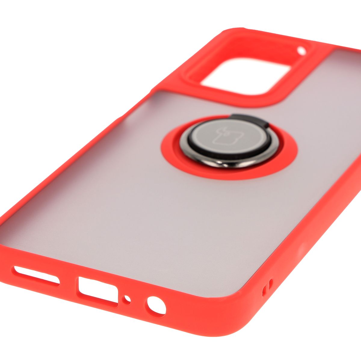 Precise cutouts, integrated covers, and lanyard cutout in Bizon Case Hybrid Ring