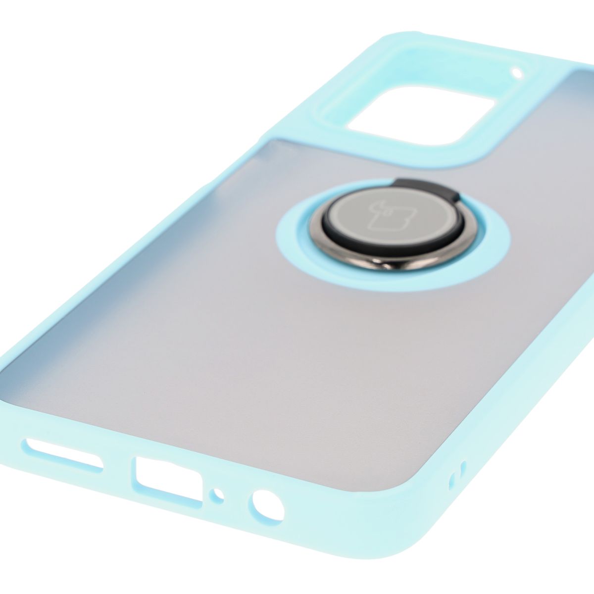 Präzise Aussparungen, integrierte Abdeckungen und Aussparung für Schlüsselring im Etui Bizon Case Hybrid Ring