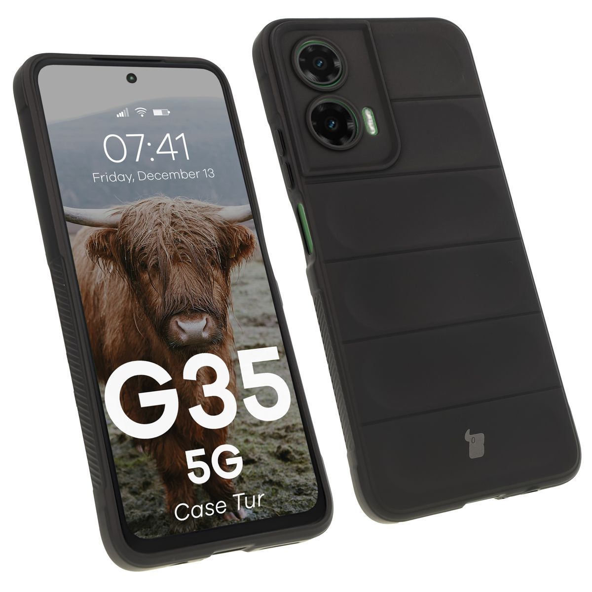 Etui rezistent Bizon Case Tur pentru Motorola Moto G35 5G