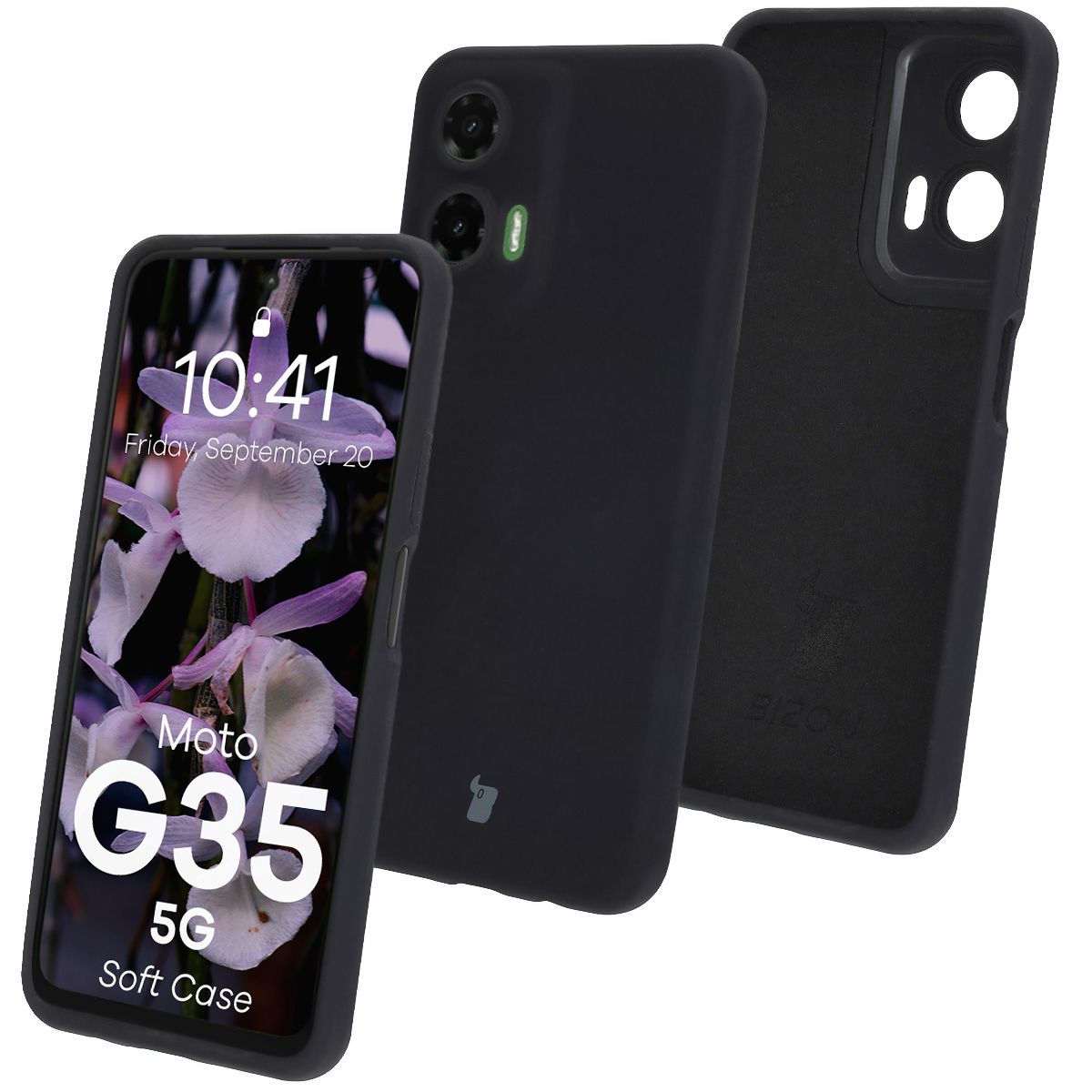 Husa din silicon Bizon Soft Case pentru Motorola Moto G35 5G