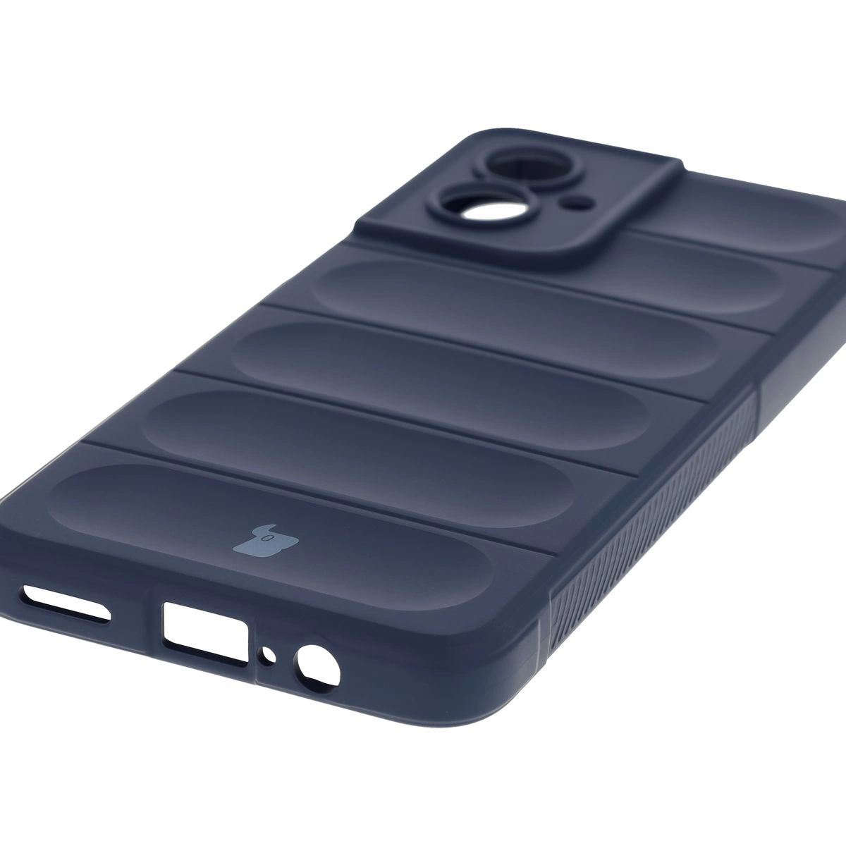 Präzise Ausschnitte und Kompatibilität mit induktivem Laden im Etui Bizon Case Tur für Motorola Moto G55 5G