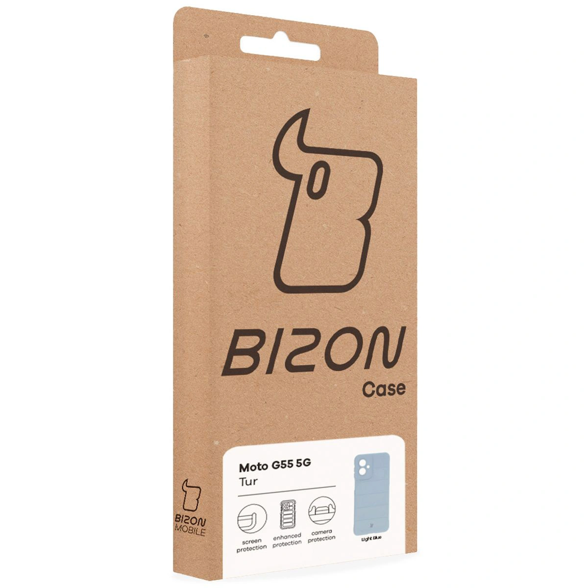 Etui rezistent Bizon Case Tur pentru Motorola Moto G55 5G
