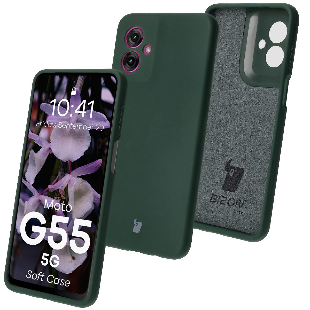 Husa din silicon Bizon Soft Case pentru Motorola Moto G55 5G