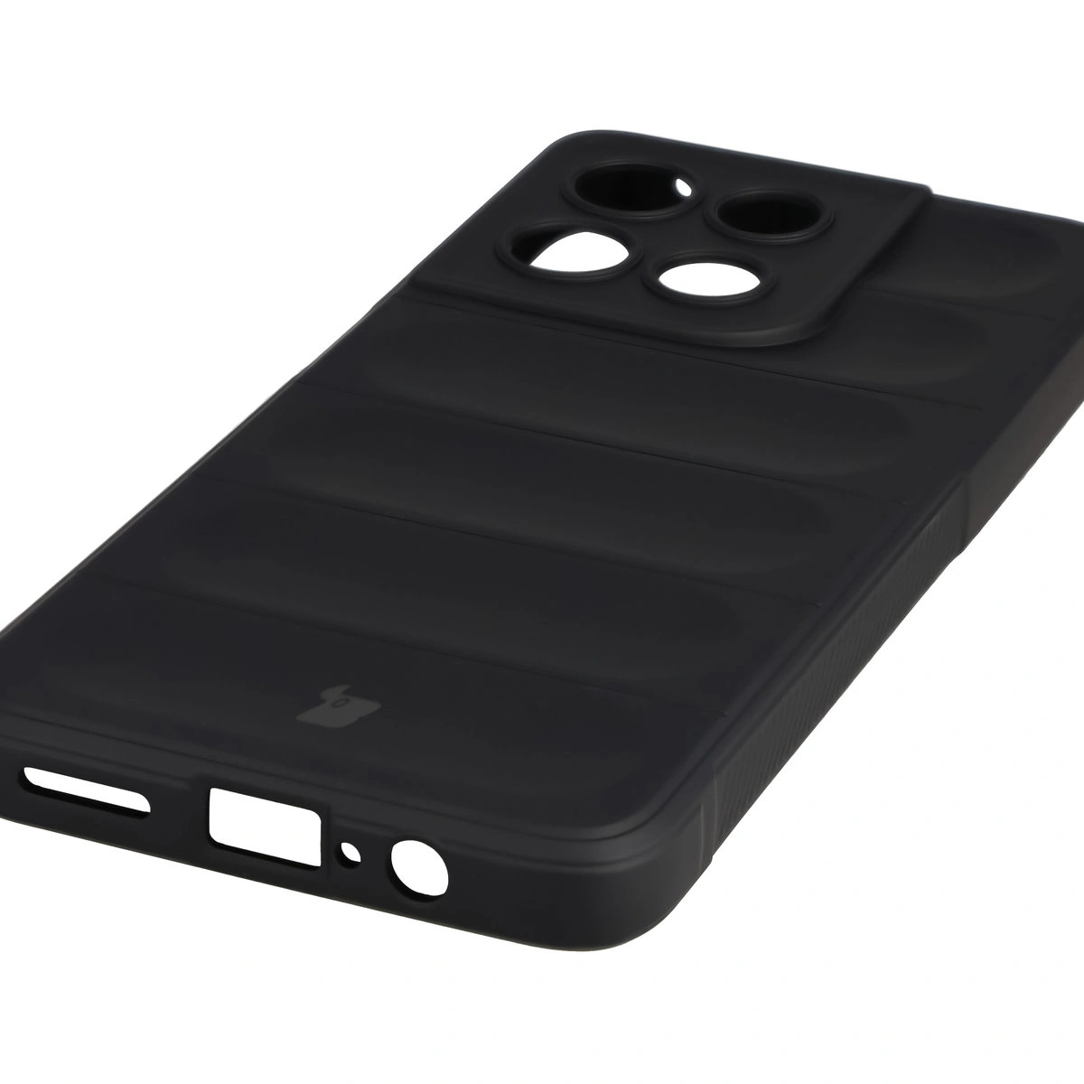 Precise cutouts and compatibility with wireless charging in the Bison Case Tur for Motorola Moto G57 Power / Motorola Moto G67 Power