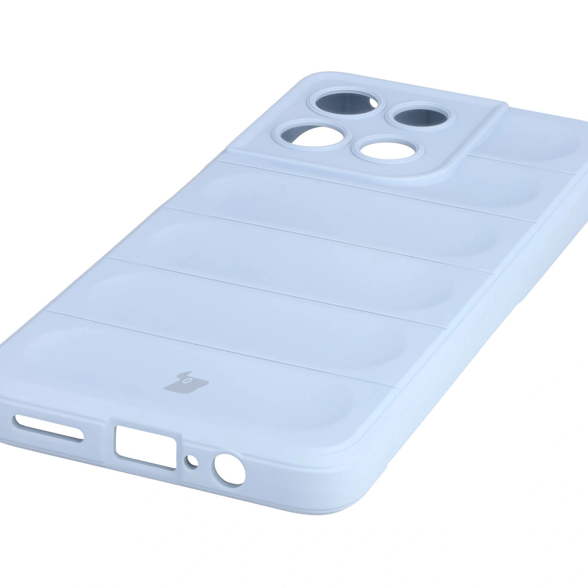 Precise cutouts and compatibility with wireless charging in the Bison Case Tur for Motorola Moto G57 Power / Motorola Moto G67 Power