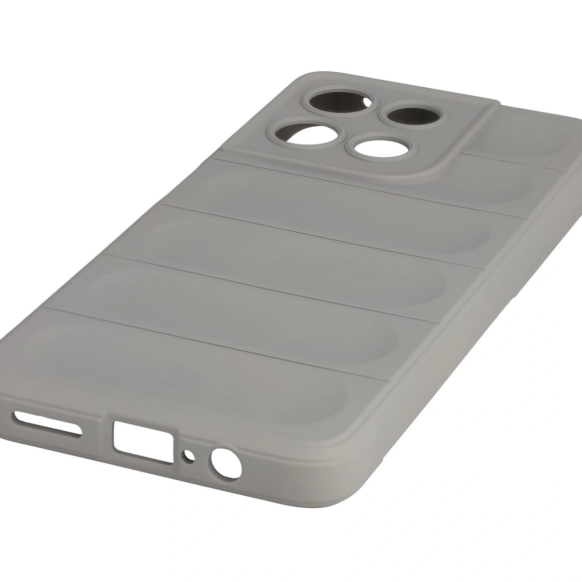 Precise cutouts and compatibility with wireless charging in the Bison Case Tur for Motorola Moto G57 Power / Motorola Moto G67 Power