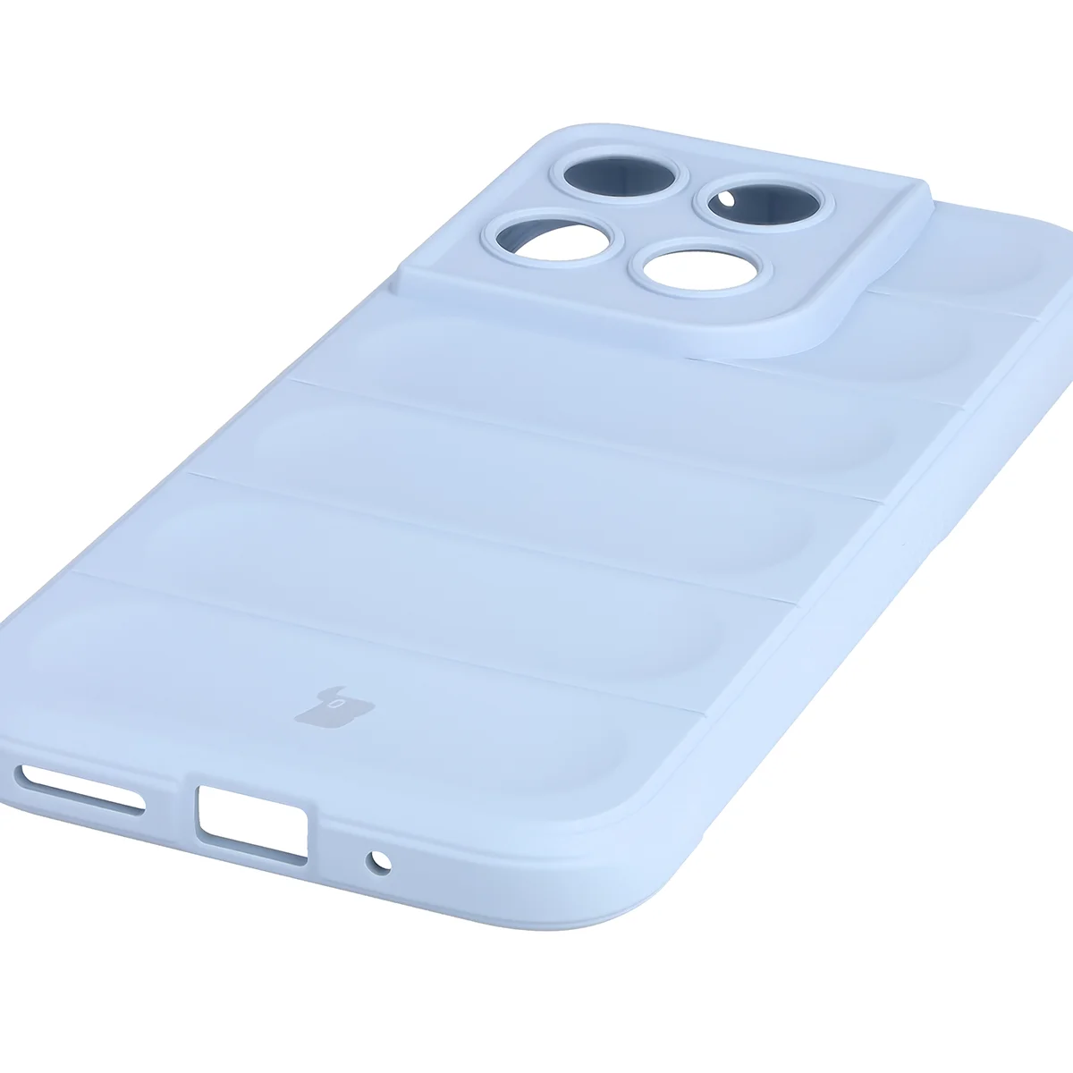 Precise cutouts and compatibility with wireless charging in the Bison Case Tur for Motorola Moto G67 5G / G77 5G