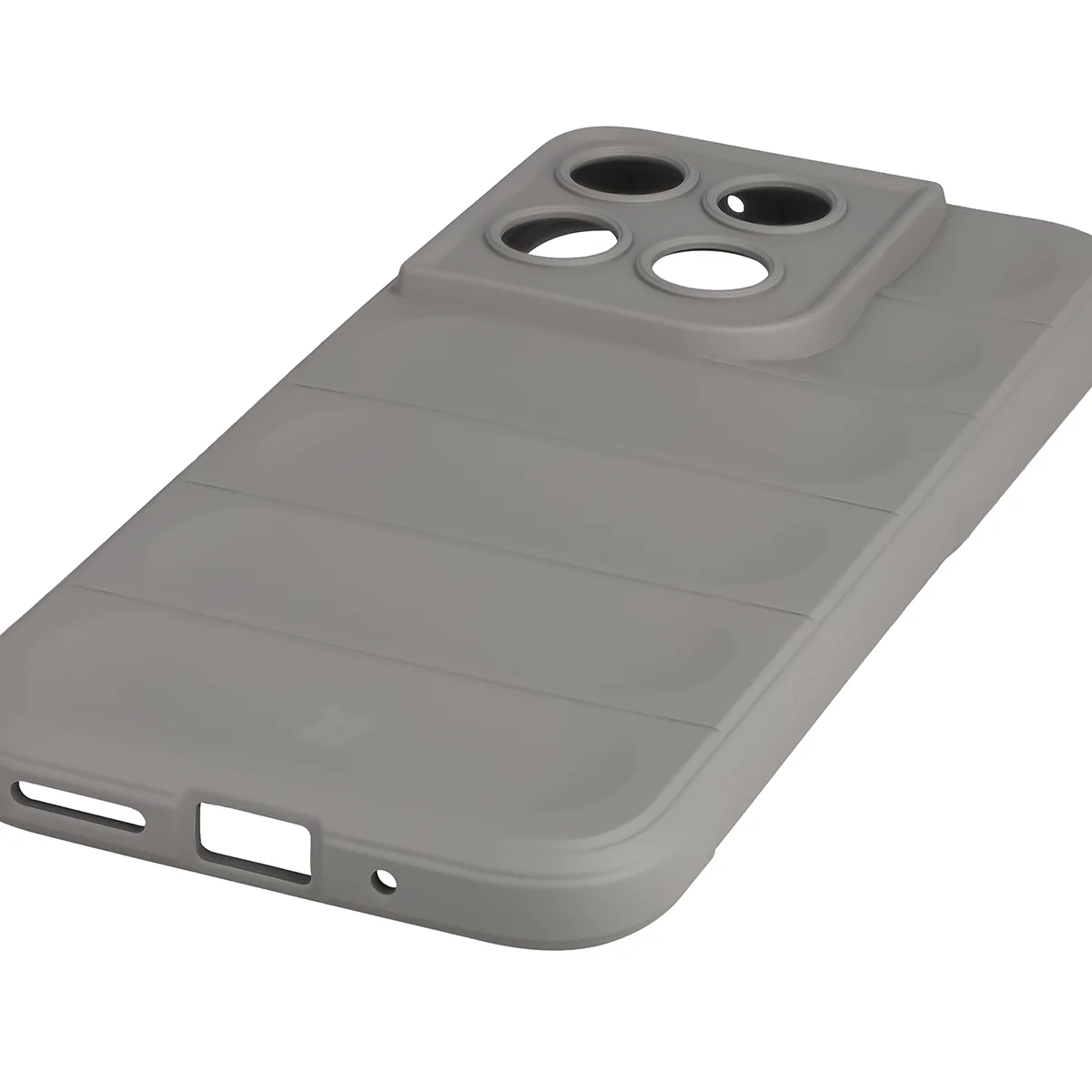 Precise cutouts and compatibility with wireless charging in the Bizon Case Tur for Motorola Moto G67 5G / G77 5G