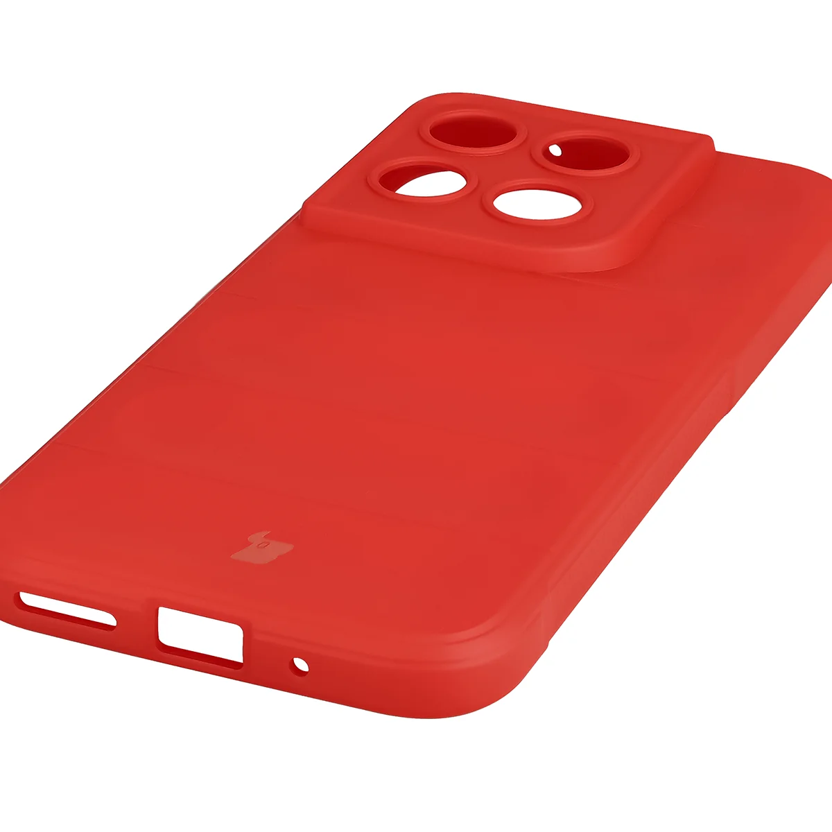 Precise cutouts and compatibility with wireless charging in the Bizon Case Tur for Motorola Moto G67 5G / G77 5G