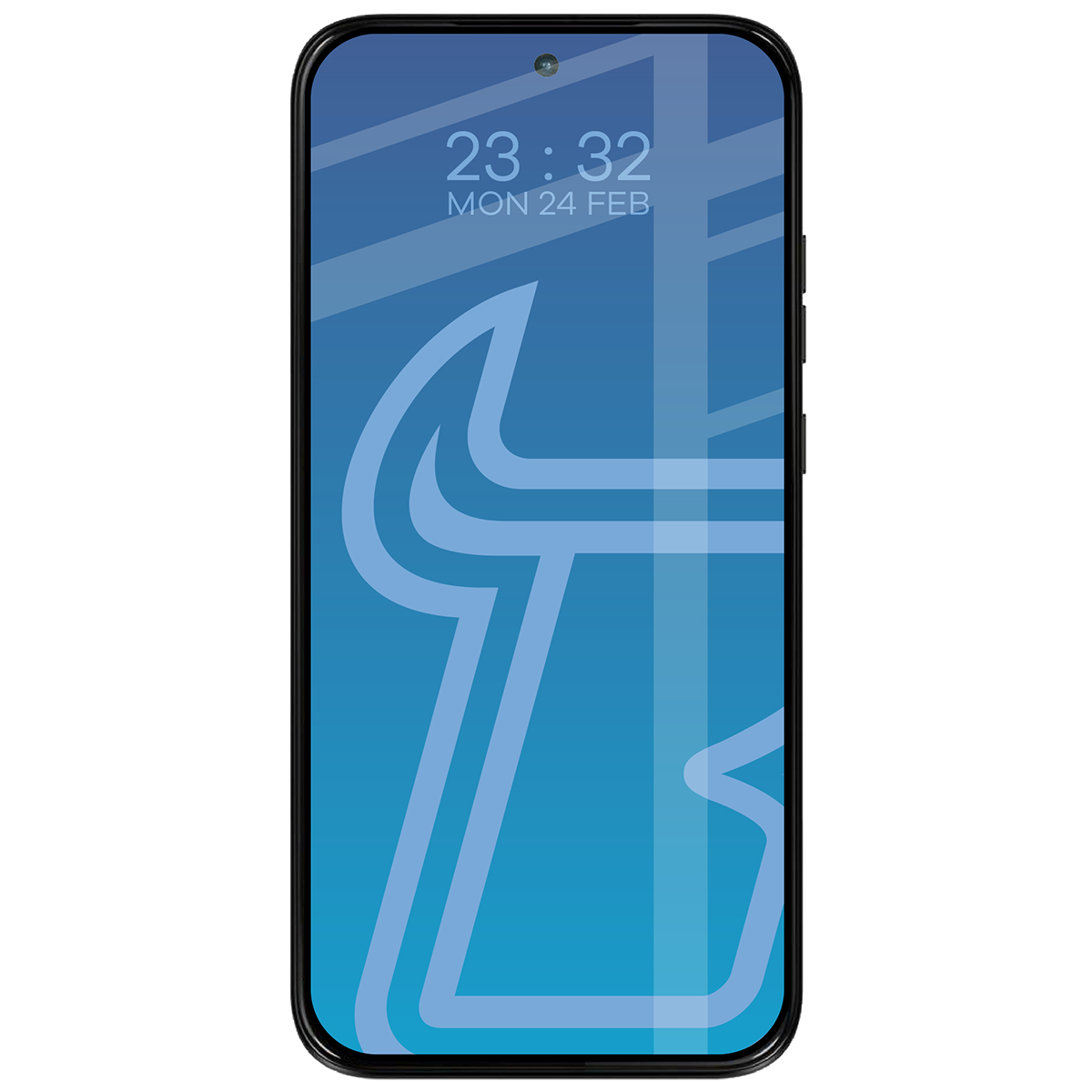 Bizon Glass Edge Duo for Motorola Moto G67 5G / G77 5G / G87 5G on a phone