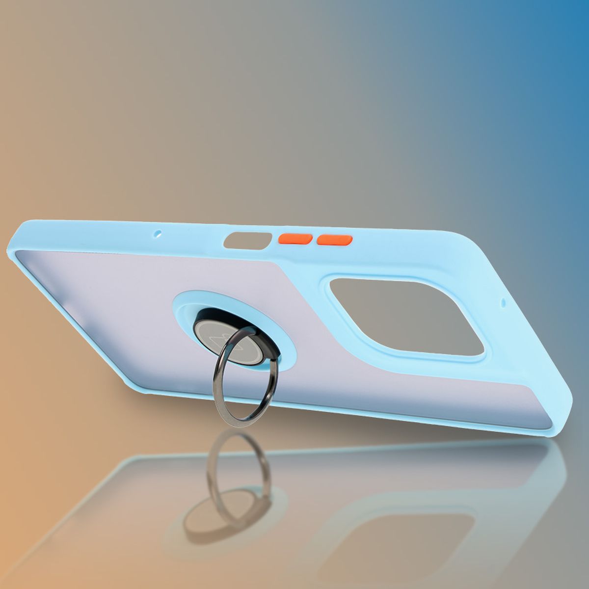 Grip as a stand in Bizon Hybrid Ring case