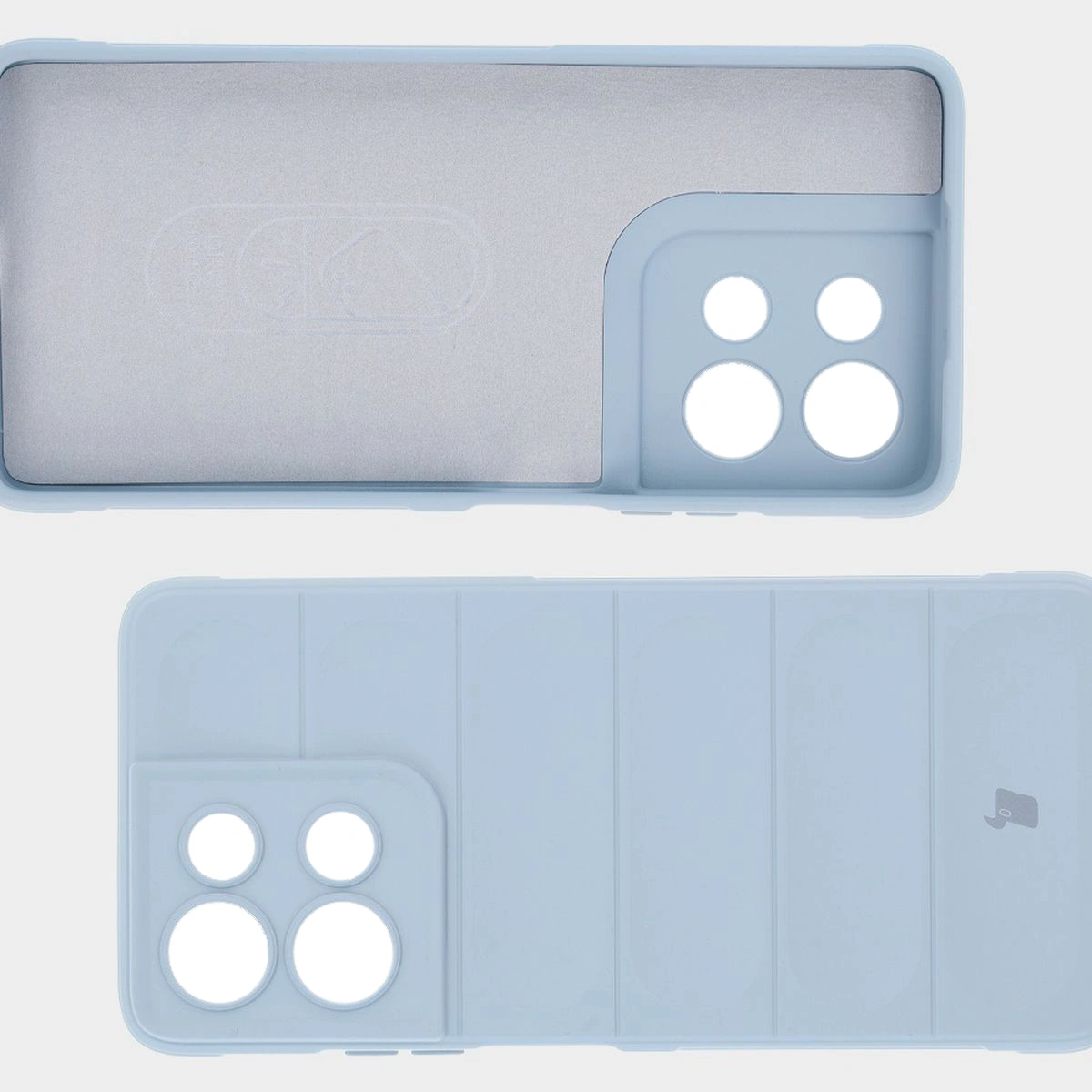 Microfiber lining, grooves on the back, and reinforced corners in Bison Case Tur