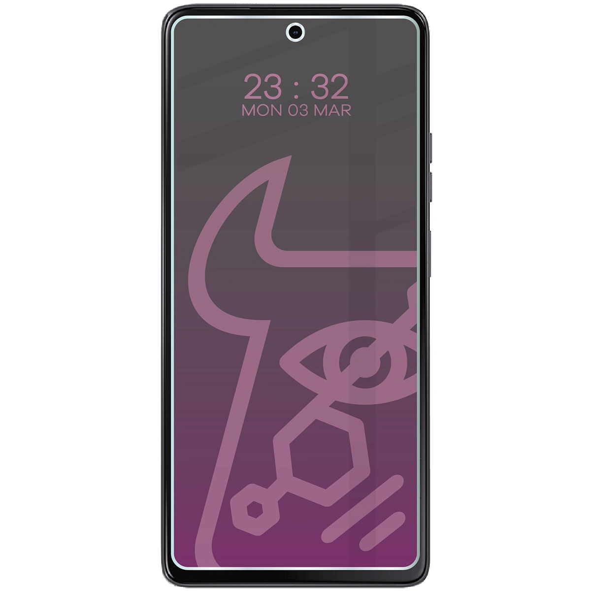 Idealne dopasowanie Bizon Smart Glass do Motorola Moto G75 5G