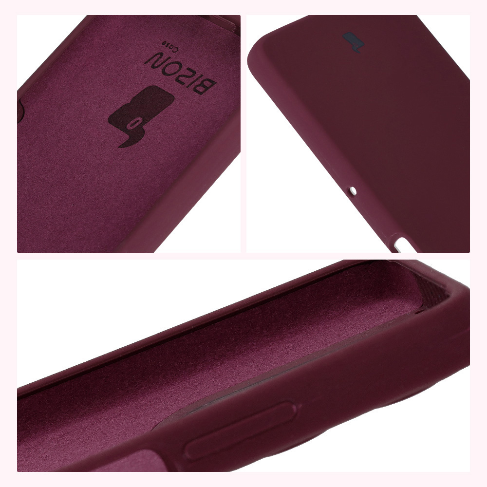 Bison Soft Case construction: integrated covers, raised edges, and microfiber padding