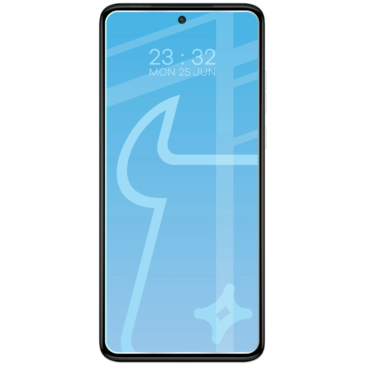 Telefon z nałożonym szkłem Bizon Glass Clear Duo do Motorola Moto G84 5G