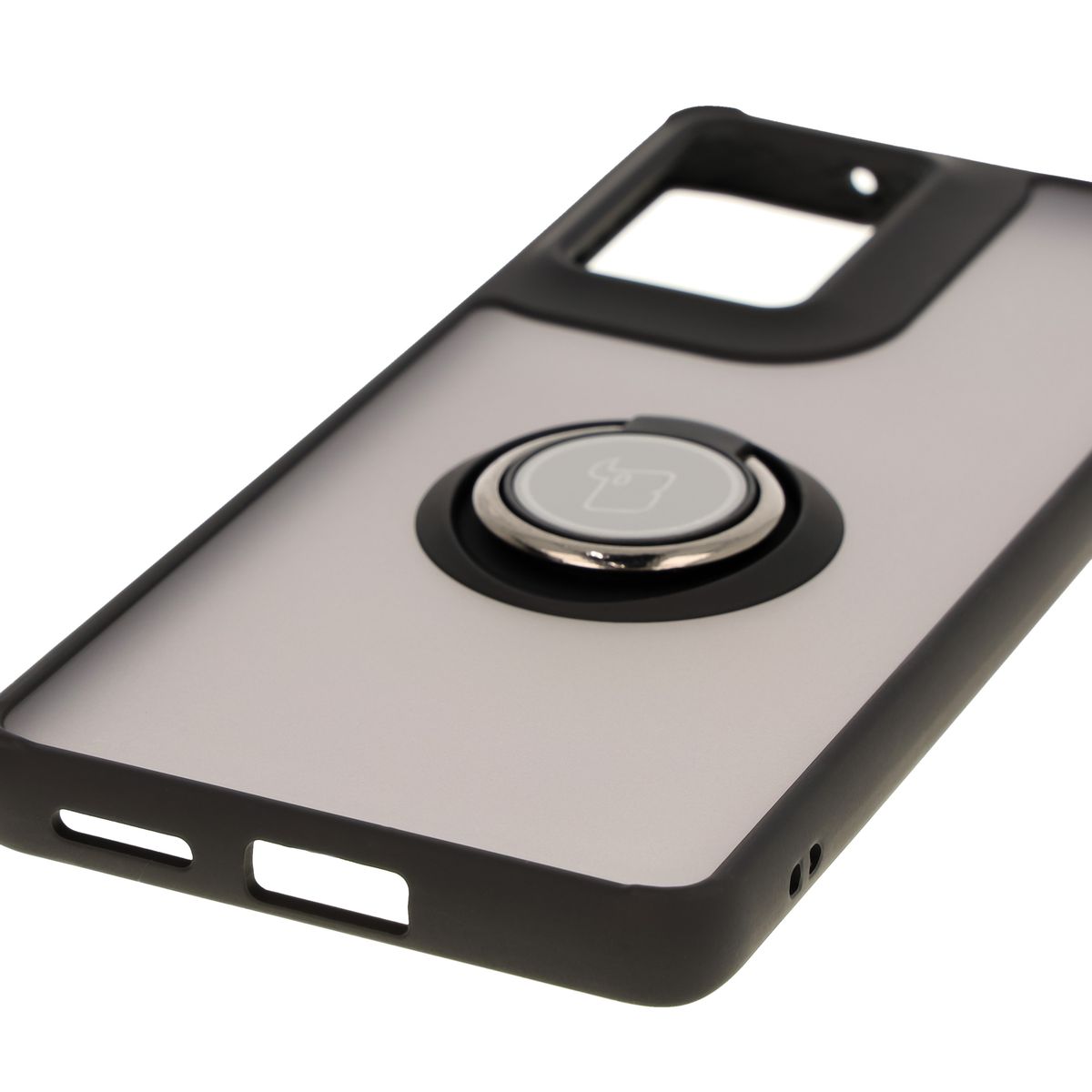Precise cutouts, integrated covers, and lanyard cutout in Bizon Case Hybrid Ring