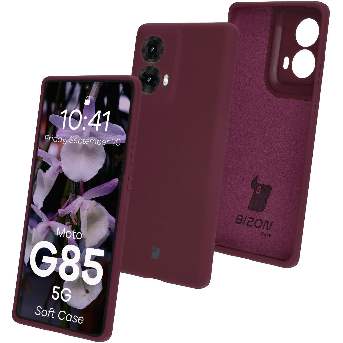 Silikonhülle Bizon Soft Case für Motorola Moto G85 5G