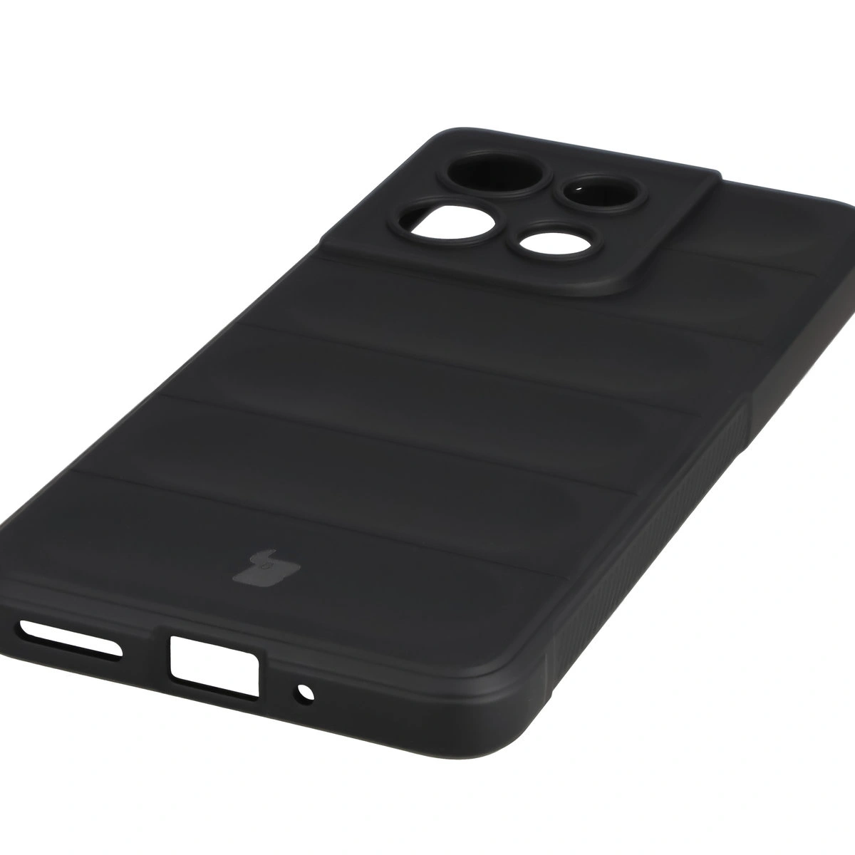 Precyzyjne wycięcia i kompatybilność z ładowaniem indukcyjnym w etui Bizon Case Tur do Motorola Moto G86 5G