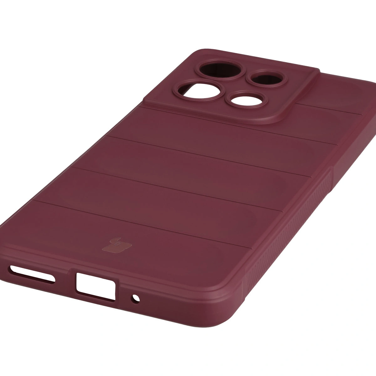 Precyzyjne wycięcia i kompatybilność z ładowaniem indukcyjnym w etui Bizon Case Tur do Motorola Moto G86 5G