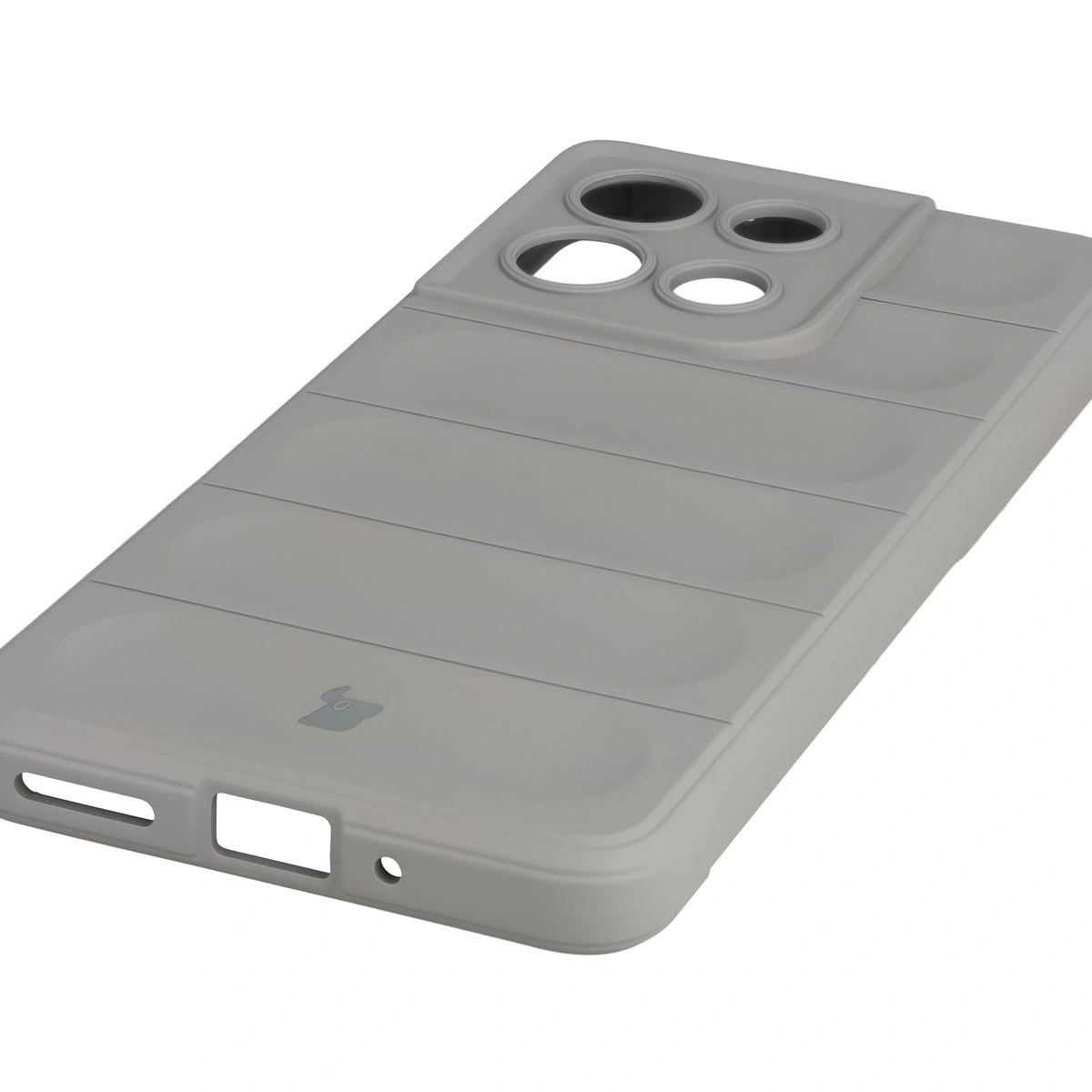 Precyzyjne wycięcia i kompatybilność z ładowaniem indukcyjnym w etui Bizon Case Tur do Motorola Moto G86 5G