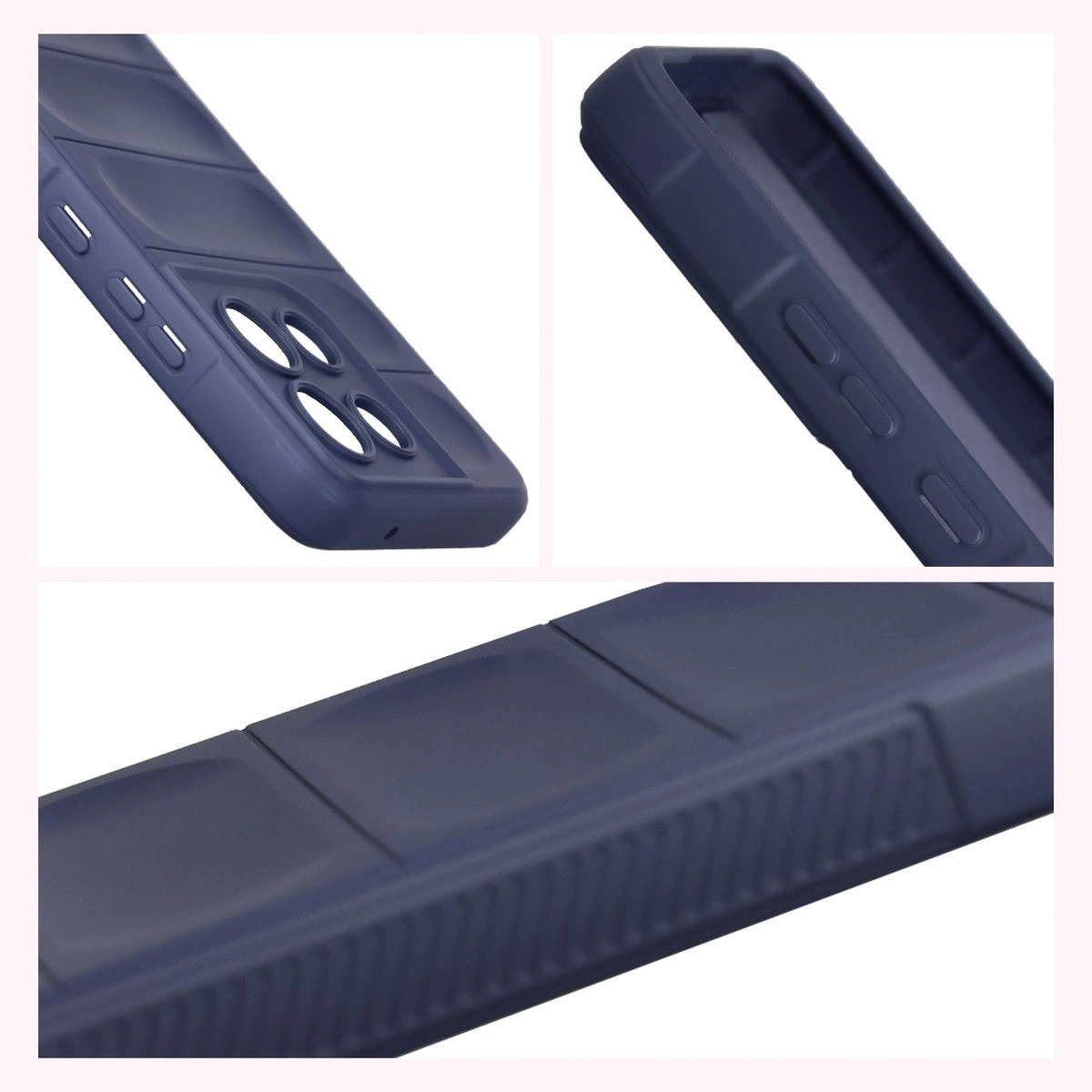 Raised edges and non-slip surface in the Bizon Case Tur for Motorola Moto G86 5G / Motorola Moto G86 Power 5G