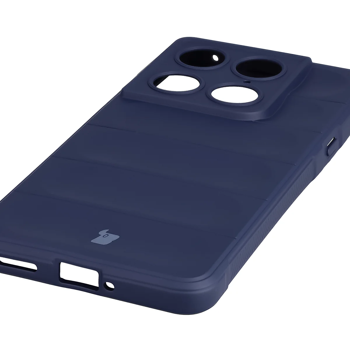 Precyzyjne wycięcia i kompatybilność z ładowaniem indukcyjnym w etui Bizon Case Tur do Motorola Signature