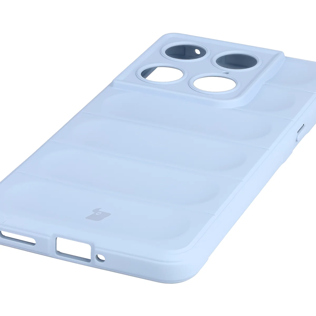 Precyzyjne wycięcia i kompatybilność z ładowaniem indukcyjnym w etui Bizon Case Tur do Motorola Signature