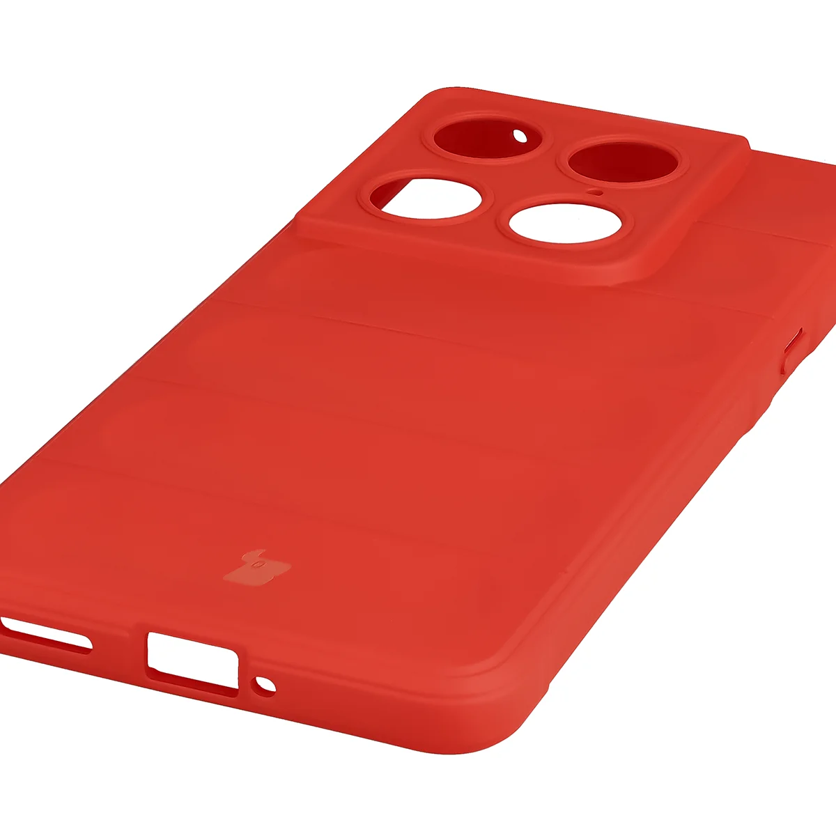 Precyzyjne wycięcia i kompatybilność z ładowaniem indukcyjnym w etui Bizon Case Tur do Motorola Signature