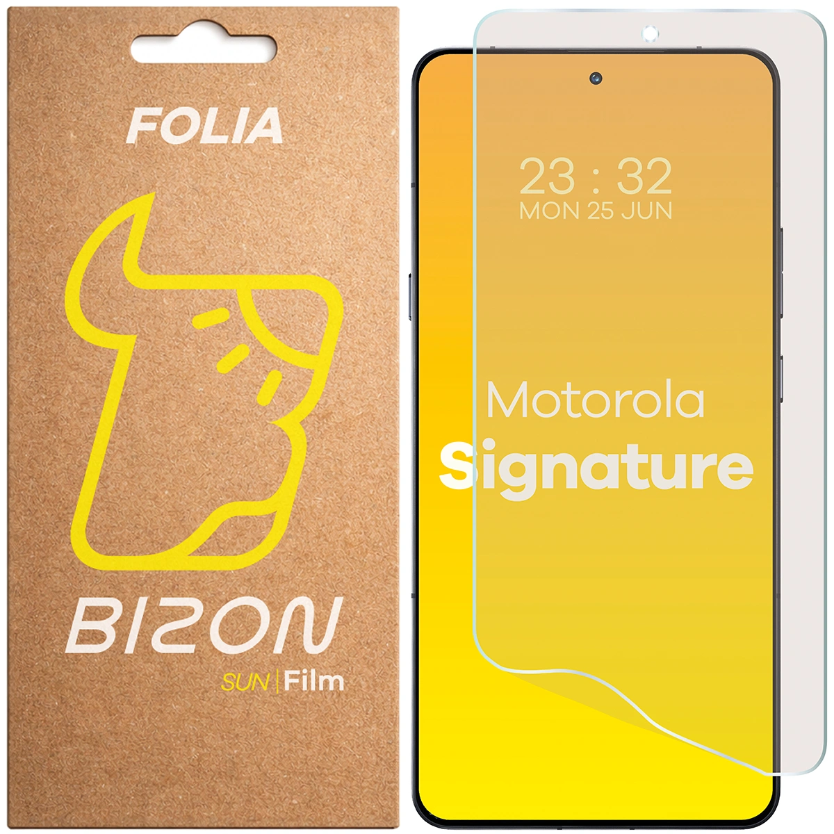 Folia matowa na ekran Bizon Glass Film Sun do Motorola Signature, 1 sztuka