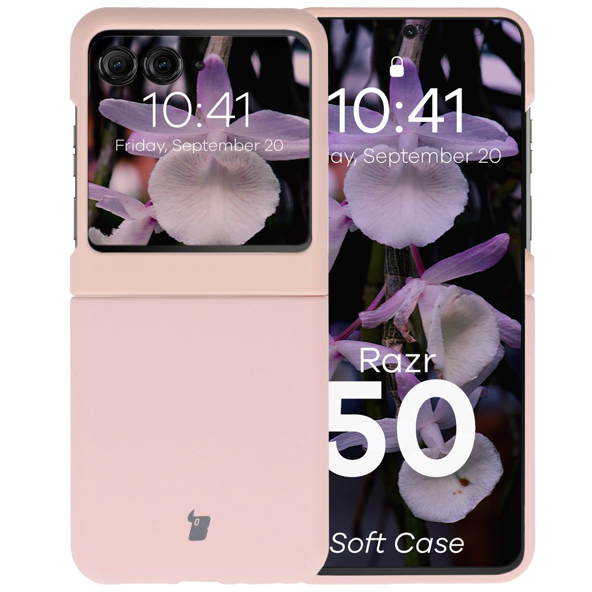 Bizon Soft Case szilikon tok a Motorola Razr 50-hez