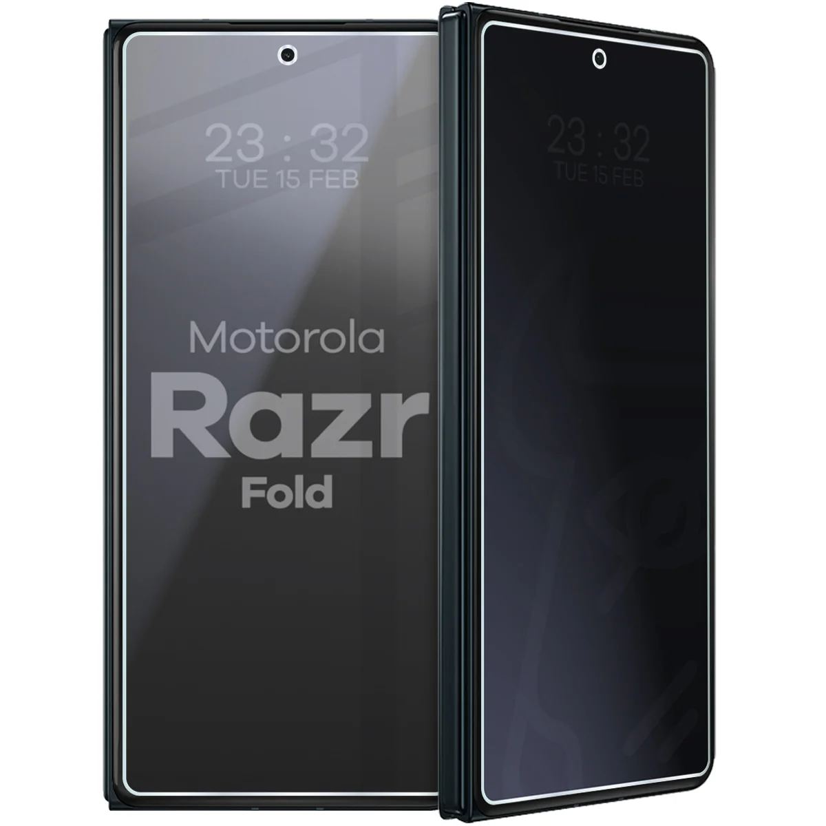 Szkło hybrydowe prywatyzujące Bizon Hybrid Shadow do Motorola Razr Fold