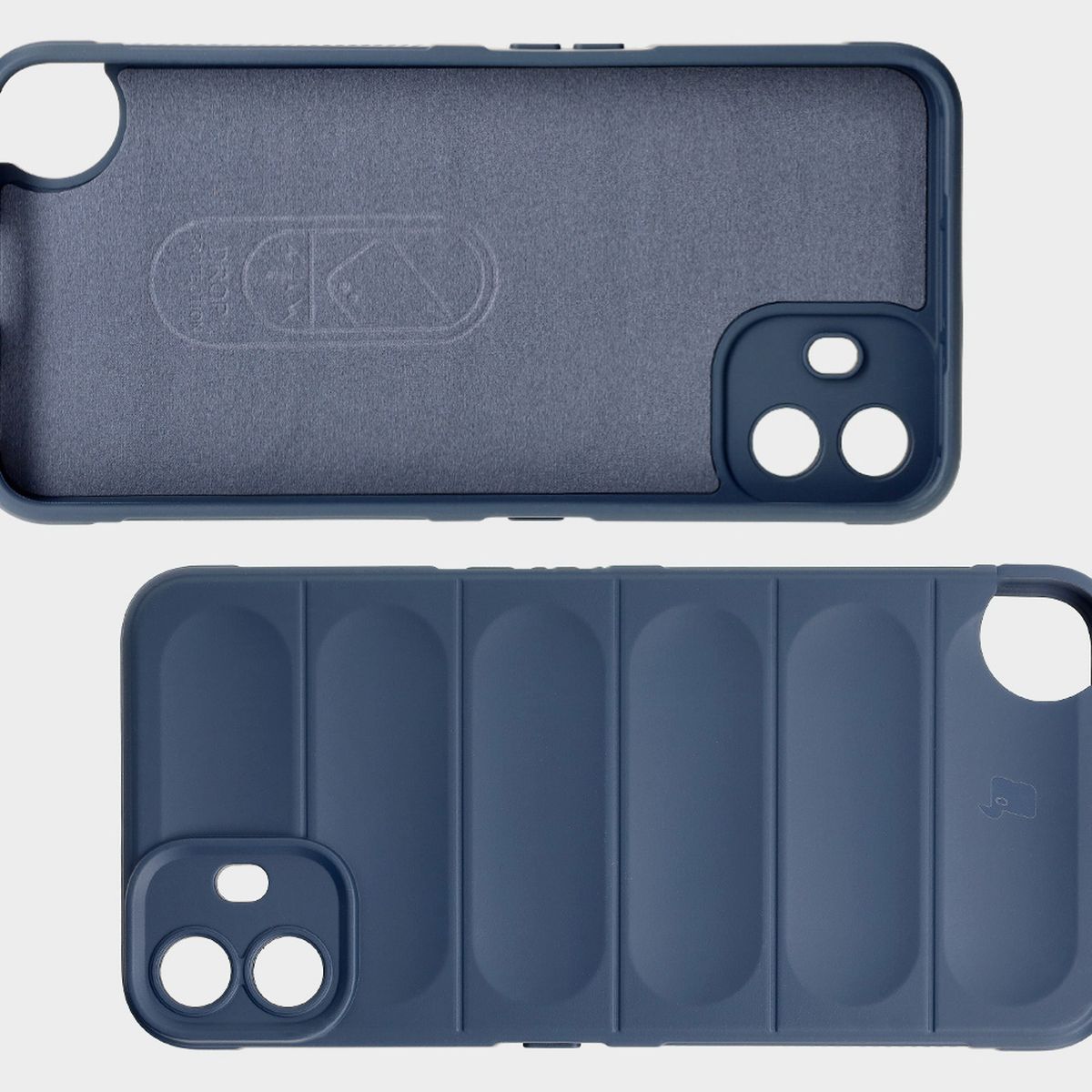 Microfiber lining, grooves on the back, and reinforced corners in Bison Case Tur