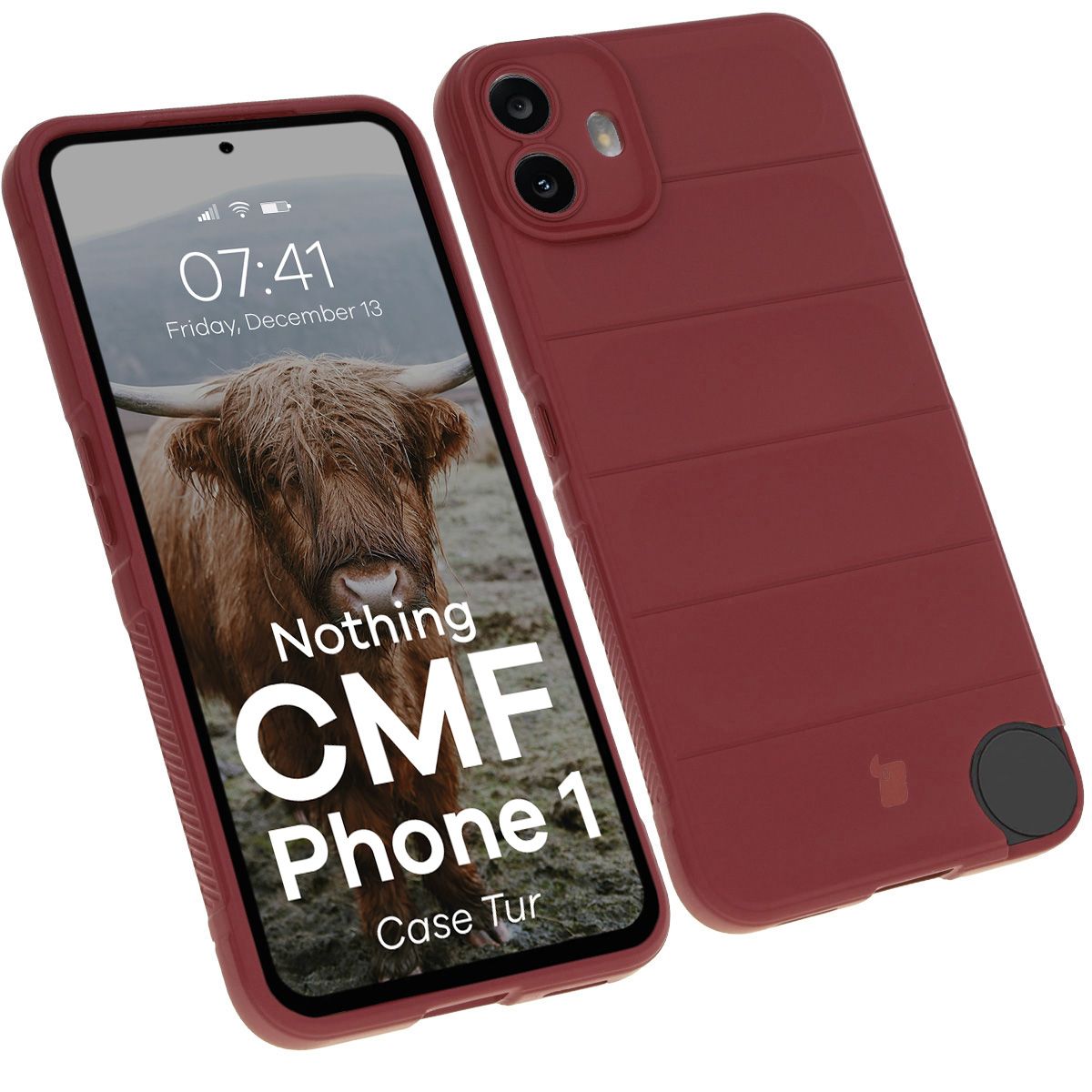 Robustes Bizon Case Tur für Nothing CMF Phone 1