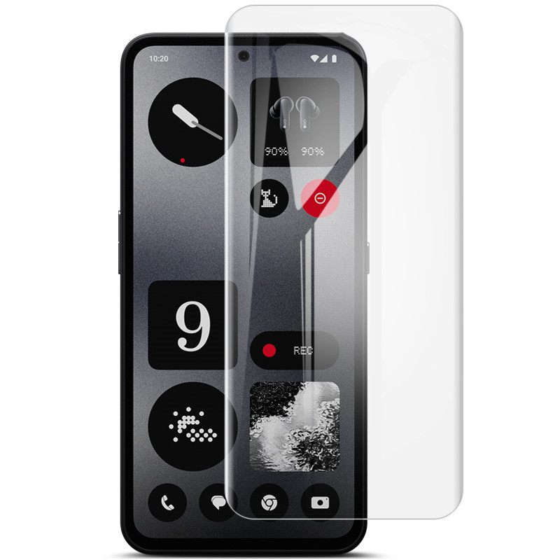 Przezroczystość folii hydrożelowej na ekran Bizon Glass Hydrogel Front