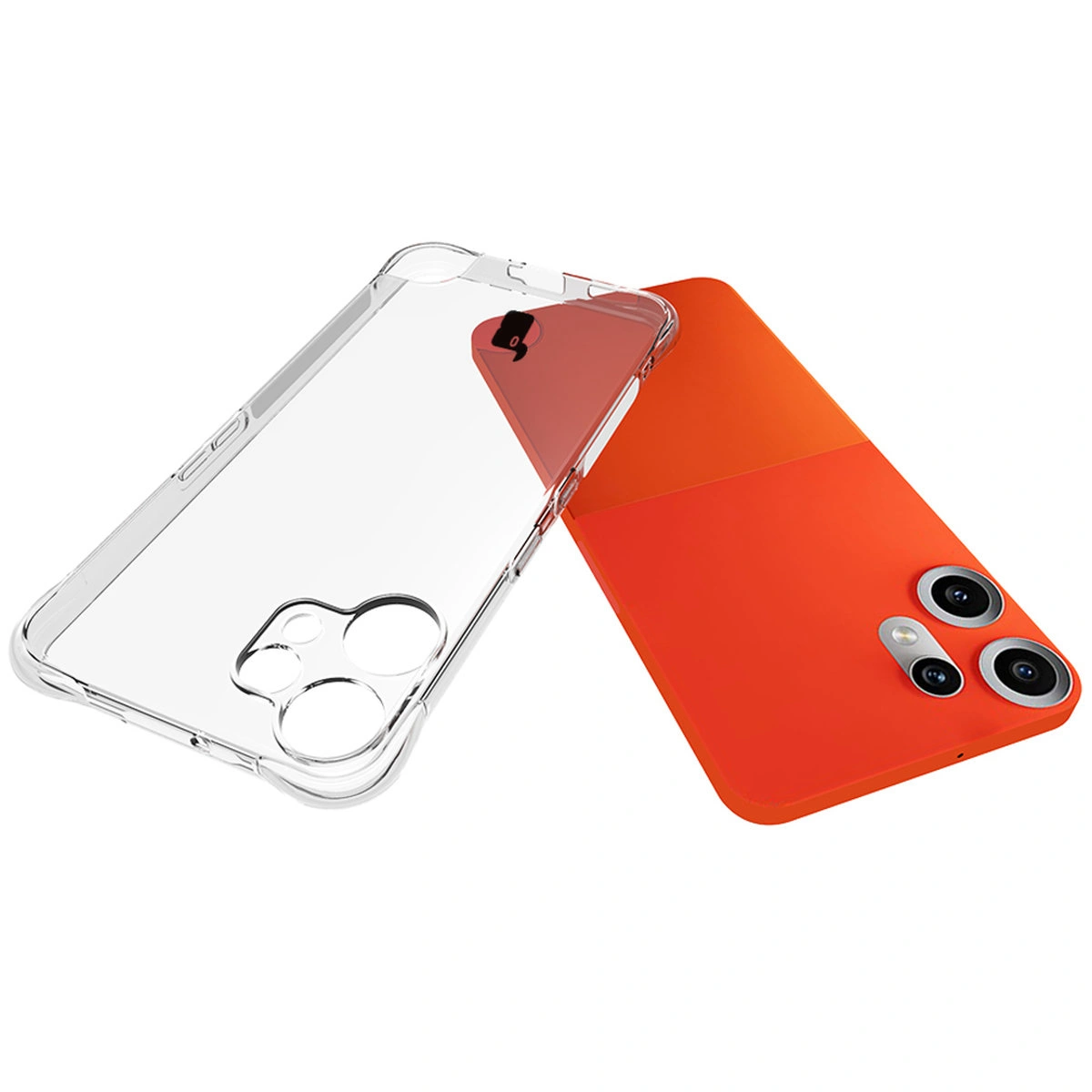 Dedicated cutouts and raised edges for the camera in the Bizon Case Salpa for Nothing CMF Phone 2 Pro