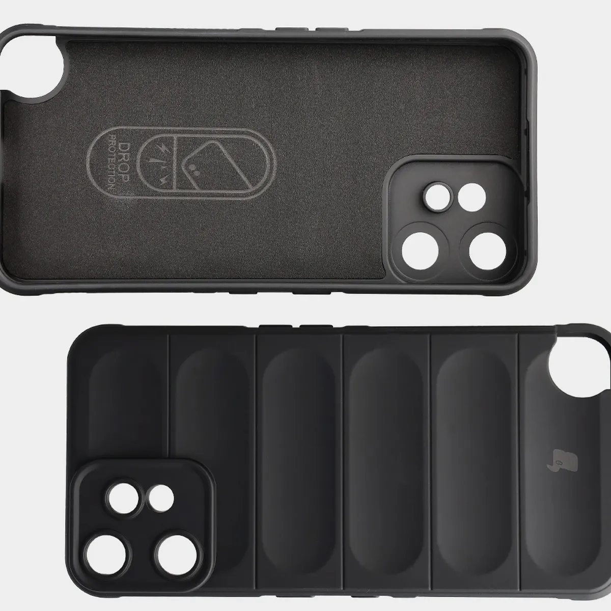 Microfiber lining, grooves on the back, and reinforced corners in the Bizon Case Tur for Nothing CMF Phone 2 Pro