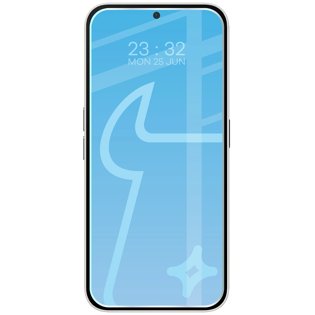 Telefon z nałożonym szkłem Bizon Glass Clear Duo do Nothing Phone (2a) / Nothing Phone (2a) Plus