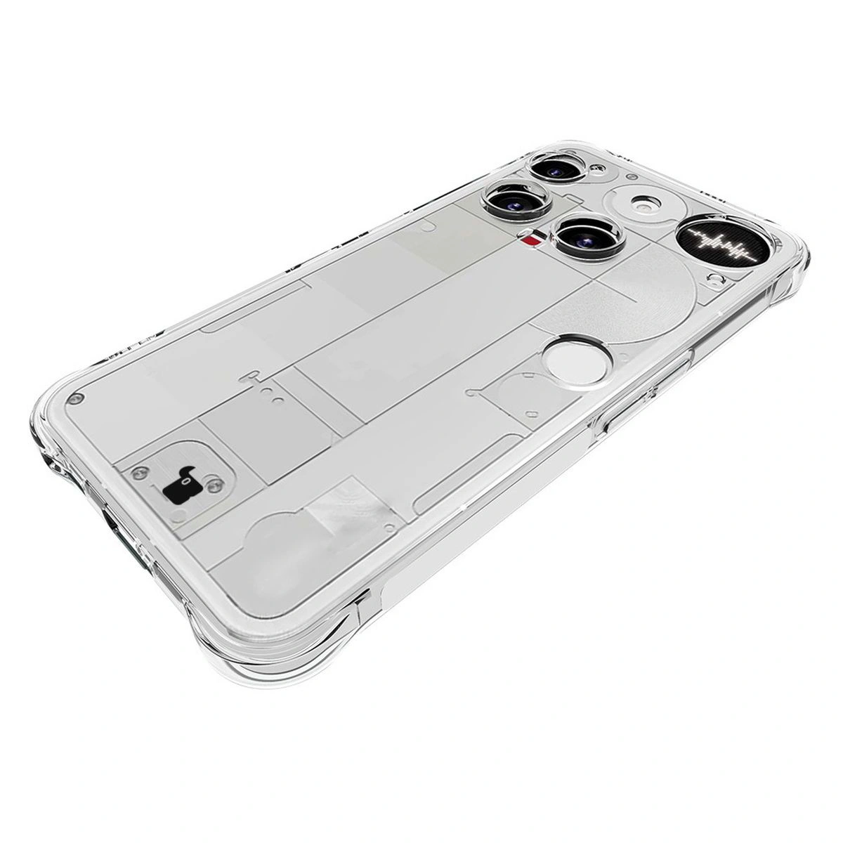Krystalicznie przejrzysta szybka Bizon Glass Clear 2 do Nothing Phone (3)