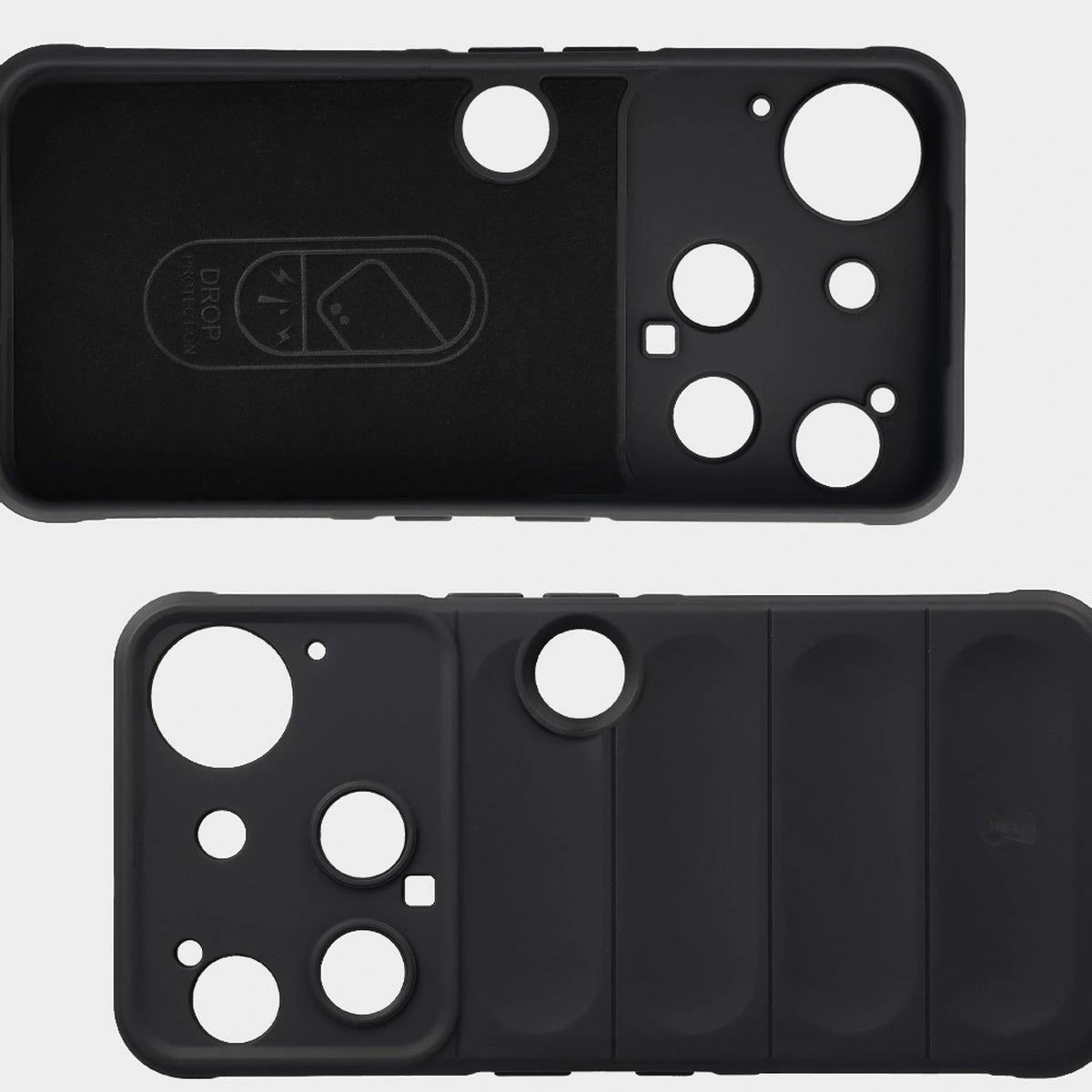 Microfiber lining, grooves on the back, and reinforced corners in the Bison Case Tur for Nothing Phone (3)