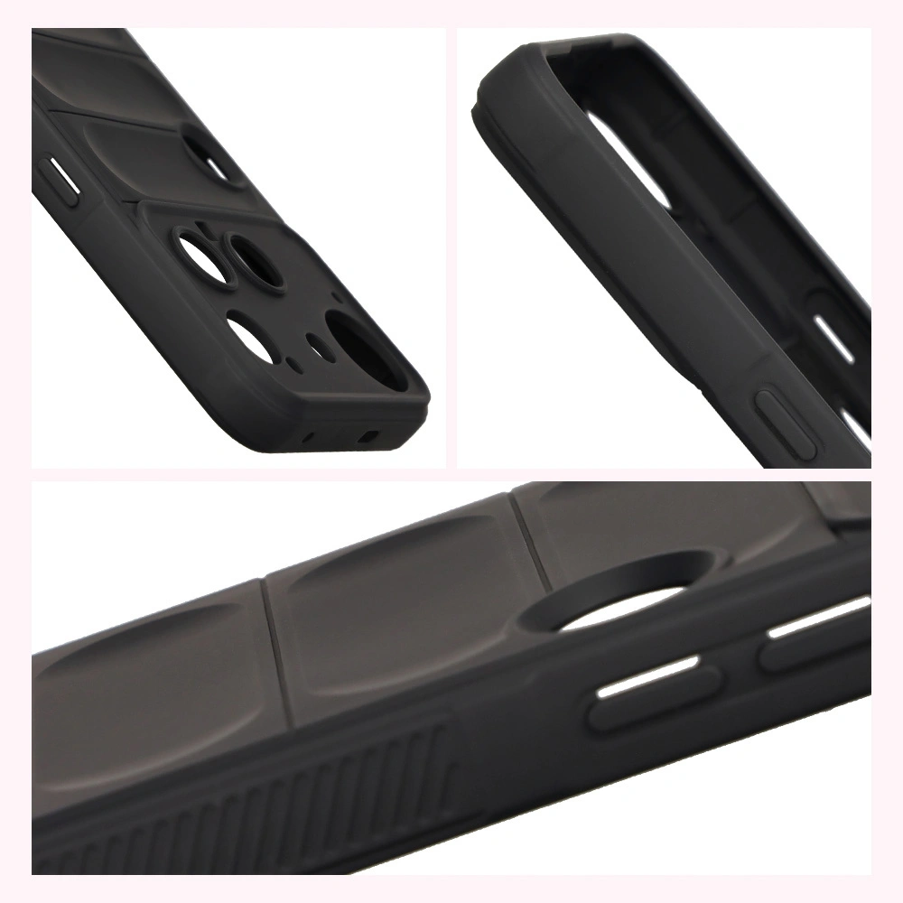 Textured sides and raised edges for the screen and camera in the Bison Case Tur for Nothing Phone (3)