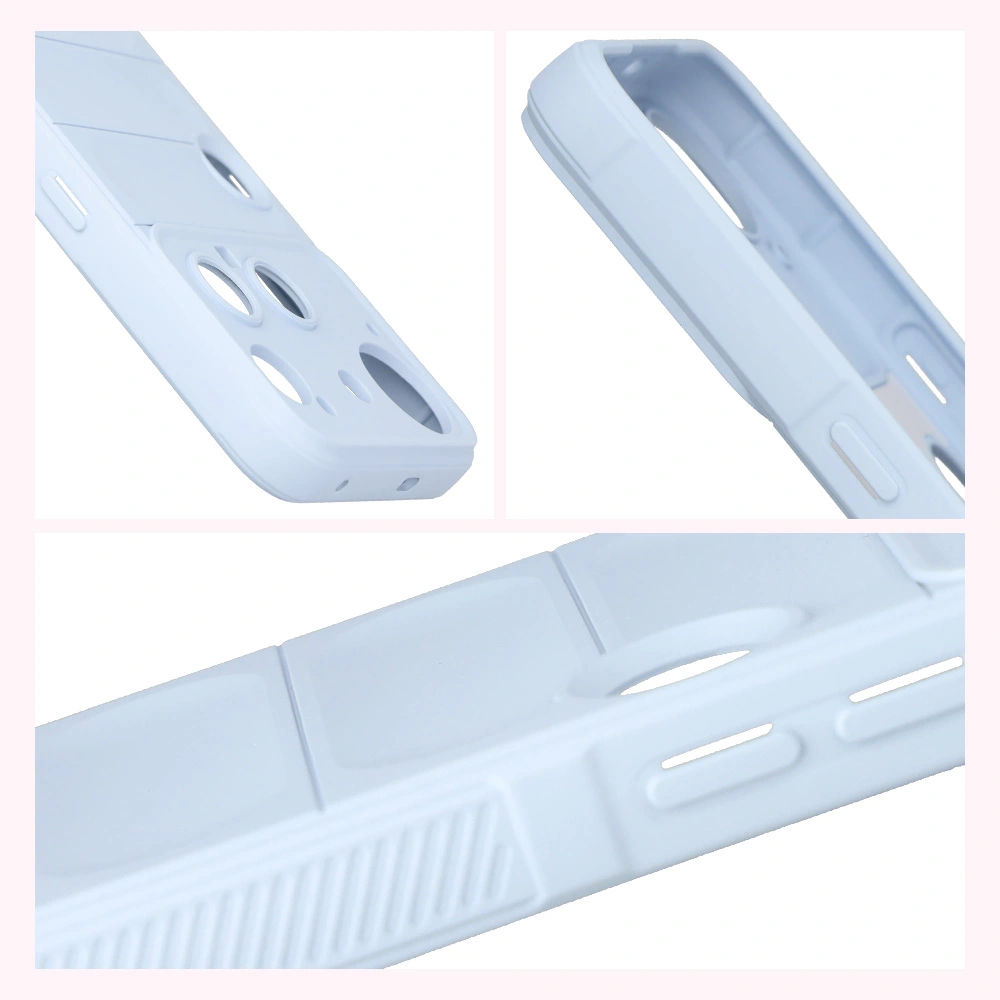 Strukturierte Seiten und erhöhte Kanten für Bildschirm und Kamera in der Bizon Case Tur für Nothing Phone (3)