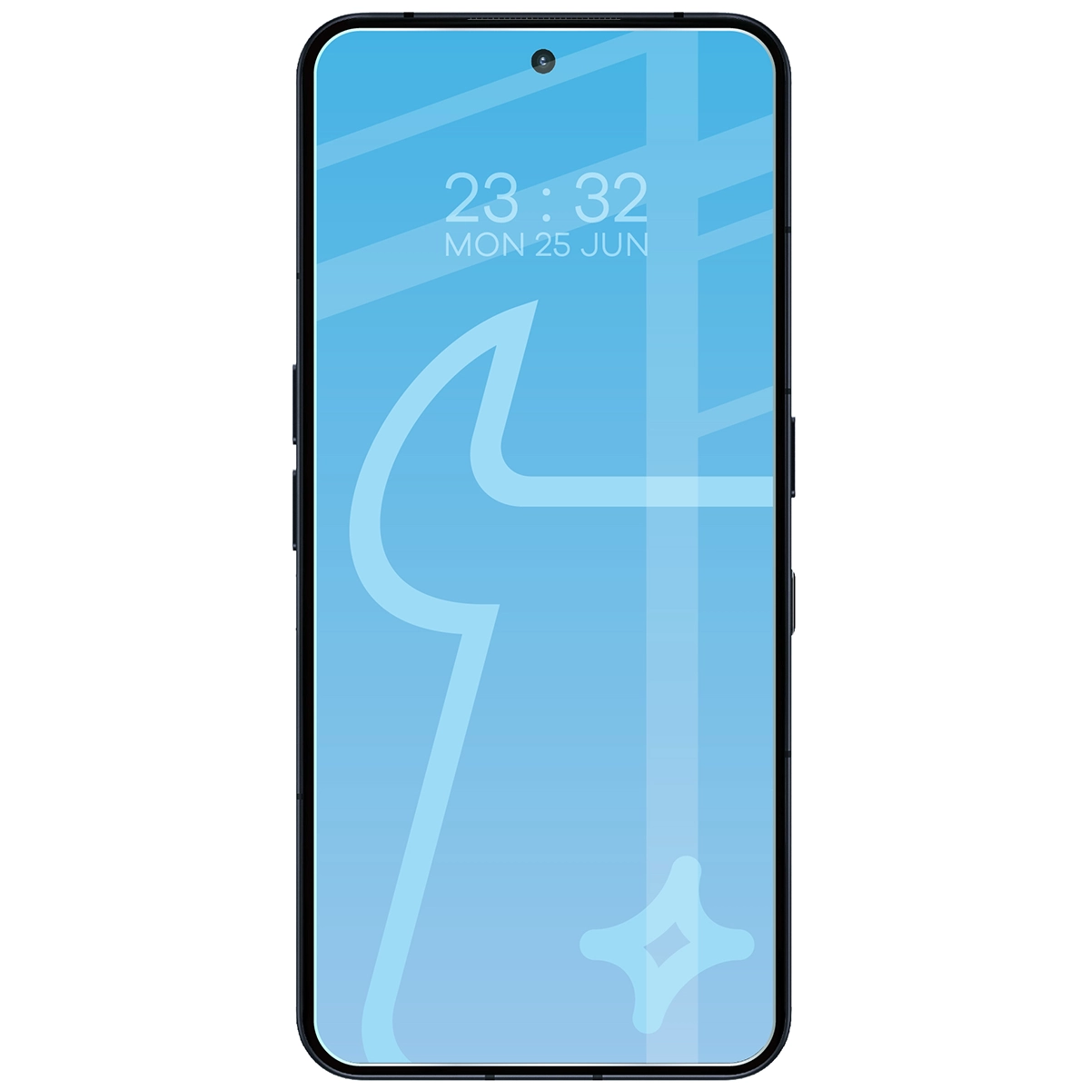 Telefon z nałożonym szkłem Bizon Glass Clear 2 do Nothing Phone (3)
